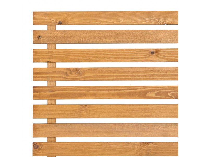 Slatted Screening Panel (15mm Gap) - Natural Finish